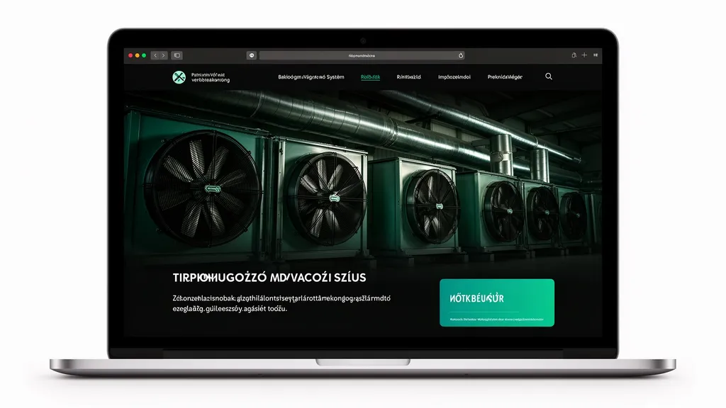 EcoVentis Core Kft. website mockup