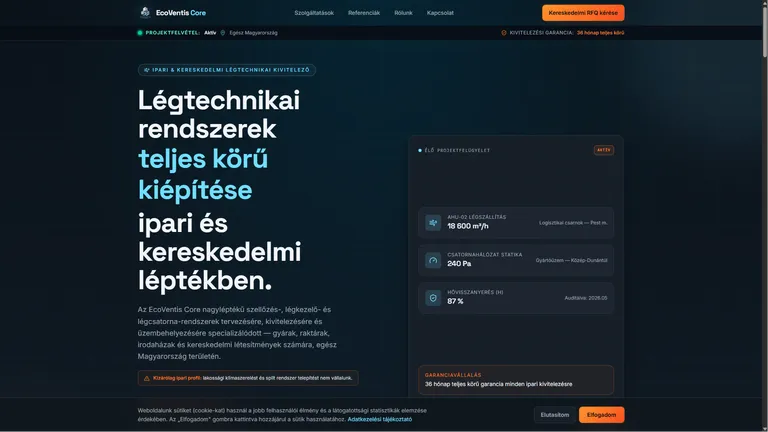 EcoVentis Core website screenshot